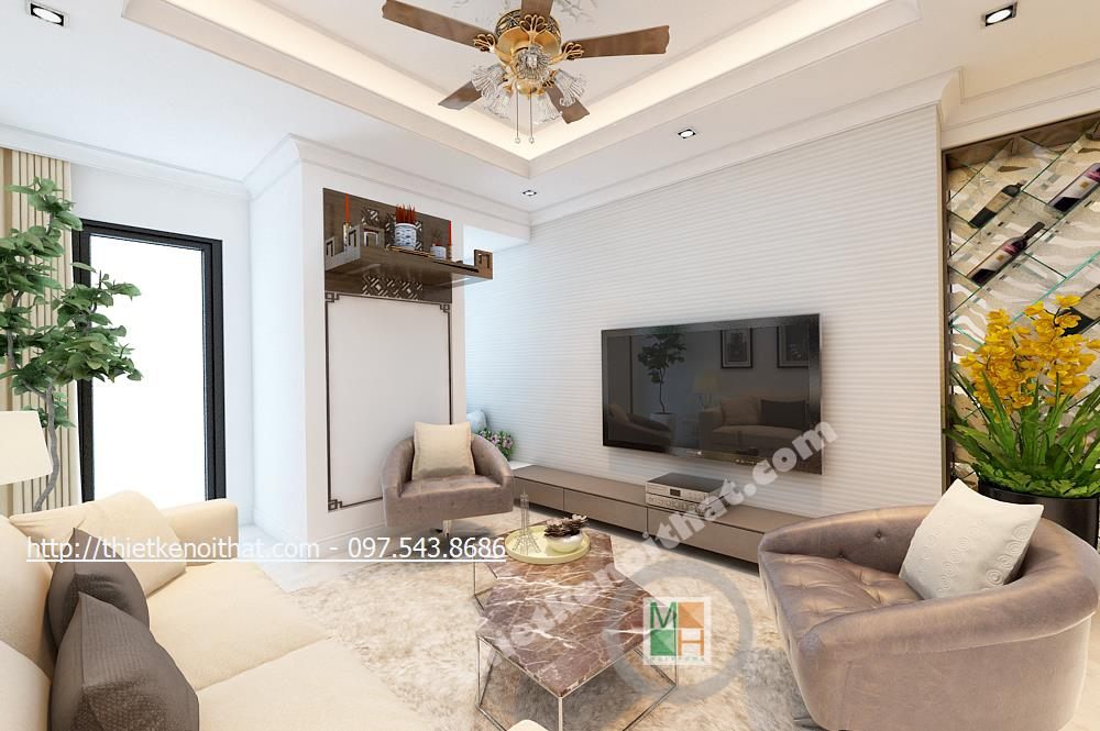 Bàn thờ phật treo tường - mẫu 21